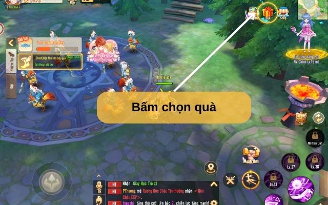 Lựa chọn biểu tượng quà 